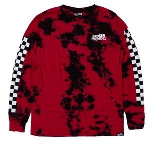Broken Promises Tie Dye Long Sleeve Tee